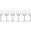Cosmopolitan Wine Glass 425ML Set Of 6 Gift Boxed -KITCHENWARE SHOP as0004