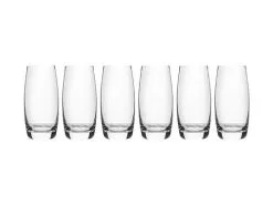 Cosmopolitan Highball Glass 400ML Set Of 6 Gift Boxed