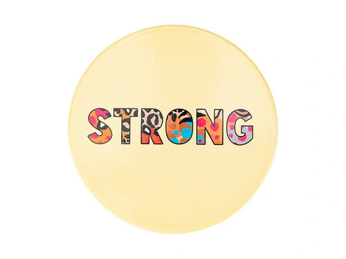 Kasey Rainbow Be Fierce Ceramic Coaster 10cm Strong 3 Kasey Rainbow Be Fierce Ceramic Coaster 10cm Strong