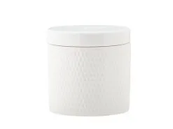 White Basics Diamonds Canister 600ML Gift Boxed