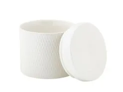 White Basics Diamonds Canister 600ML Gift Boxed 7 White Basics Diamonds Canister 600ML Gift Boxed -KITCHENWARE SHOP dv0183 a1