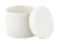 White Basics Diamonds Canister 1L Gift Boxed -KITCHENWARE SHOP dv0184 a1