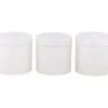 White Basics Diamonds Canister 600ML Set Of 3 Gift Boxed -KITCHENWARE SHOP dv0185