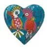 Love Hearts Heart Plate 15.5cm Chatter 2 Love Hearts Heart Plate 15.5cm Chatter -KITCHENWARE SHOP dx0689