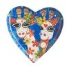 Love Hearts Heart Plate 15.5cm Mr Gee Fam -KITCHENWARE SHOP dx0692
