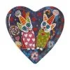 Love Hearts Heart Plate 15.5cm Cup Cakes -KITCHENWARE SHOP dx0693