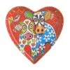 Love Hearts Heart Plate 15.5cm Happy Moo Day -KITCHENWARE SHOP dx0695