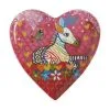 Love Hearts Heart Plate 15.5cm Zig Zag Zeb -KITCHENWARE SHOP dx0697