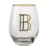 The Letterettes Stemless Glass 500ML B Gift Boxed"" -KITCHENWARE SHOP fk0035