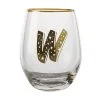 The Letterettes Stemless Glass 500ML W Gift Boxed"" 1 The Letterettes Stemless Glass 500ML W Gift Boxed"" -KITCHENWARE SHOP fk0056