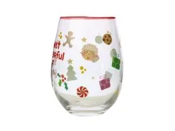 Kasey Rainbow Sparkly Season Stemless Glass 500ML Red Gift Boxed 7 Kasey Rainbow Sparkly Season Stemless Glass 500ML Red Gift Boxed -KITCHENWARE SHOP fk0076 a1