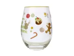 Kasey Rainbow Sparkly Season Stemless Glass 500ML Light Green Gift Boxed -KITCHENWARE SHOP fk0079 a1