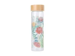 Royal Botanic Gardens Native Blooms Glass Water Bottle 550ML