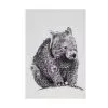 Marini Ferlazzo Tea Towel 50x70cm Wombat -KITCHENWARE SHOP gx0006