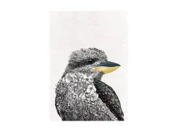 Marini Ferlazzo Birds Tea Towel 50x70cm Laughing Kookaburra