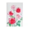Katherine Castle Floriade Tea Towel 50x70cm Roses -KITCHENWARE SHOP gx0106