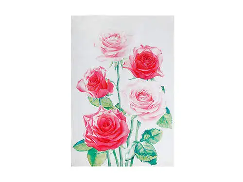 Katherine Castle Floriade Tea Towel 50x70cm Roses 4 Katherine Castle Floriade Tea Towel 50x70cm Roses - Image 2