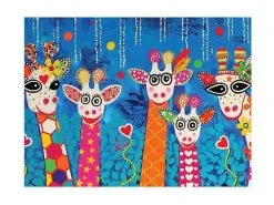 Love Hearts Tea Towel 50x70cm Mr Gee Fam