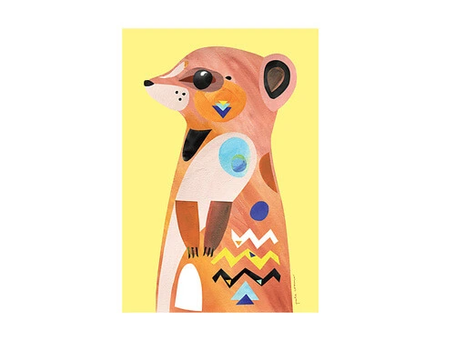 Pete Cromer Wildlife Tea Towel 50x70cm Meerkat 3 Pete Cromer Wildlife Tea Towel 50x70cm Meerkat