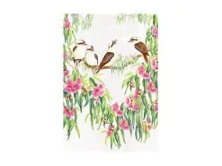 Royal Botanic Gardens Victoria Garden Friends Tea Towel 50x70cm Kookaburra