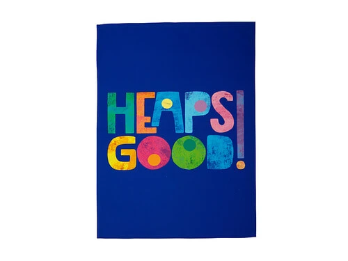 Kasey Rainbow Be Kind Tea Towel 50x70cm Heaps Good 3 Kasey Rainbow Be Kind Tea Towel 50x70cm Heaps Good