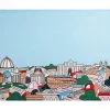 Megan McKean Cities Tea Towel 50x70cm Rome -KITCHENWARE SHOP gx0332