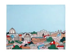 Megan McKean Cities Tea Towel 50x70cm Rome