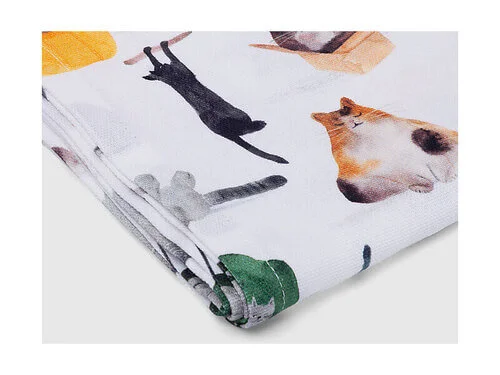 Marc Martin Feline Friends Tea Towel 50x70cm 4 Marc Martin Feline Friends Tea Towel 50x70cm - Image 2