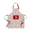Kasey Rainbow Sparkly Season Christmas Apron 70cmx85cm -KITCHENWARE SHOP gx0495