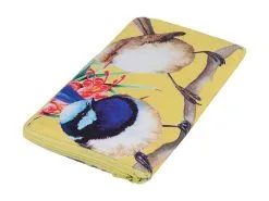 Katherine Castle Bird Talk Tote Bag 40x40cm Superb Fairy-wrens -KITCHENWARE SHOP gx0519 fold 2