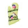 Katherine Castle Bird Talk Oven Mitt Pink Robins -KITCHENWARE SHOP gx0522