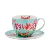 Gabby Malpas Posey Breakfast Cup & Saucer 400ML Tulip Love Gift Boxed -KITCHENWARE SHOP hv0311