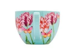 Gabby Malpas Posey Breakfast Cup & Saucer 400ML Tulip Love Gift Boxed -KITCHENWARE SHOP hv0311 a3