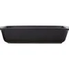 Caviar Lasagne Dish 40x25cm Black -KITCHENWARE SHOP hy0043