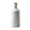 Epicurious Oil Bottle Cork Lid 500ML White Gift Boxed -KITCHENWARE SHOP ia0044