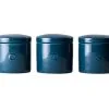 Epicurious Canister 600ML Set Of 3 Teal Gift Boxed -KITCHENWARE SHOP ia0100