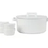 Radiance Bakeware Casserole Set 5pc Gift Boxed -KITCHENWARE SHOP ia0205