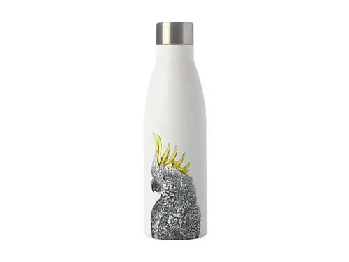 Marini Ferlazzo Double Wall Insulated Bottle 500ML Sulphur-crested Cockatoo 3 Marini Ferlazzo Double Wall Insulated Bottle 500ML Sulphur-crested Cockatoo