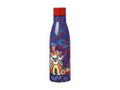 Love Hearts Double Wall Insulated Bottle 500ML Cup Cakes -KITCHENWARE SHOP jr0048 1f 1