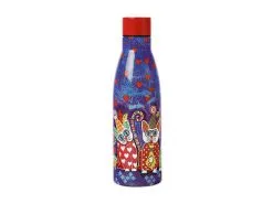 Love Hearts Double Wall Insulated Bottle 500ML Cup Cakes -KITCHENWARE SHOP jr0048 2