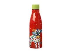 Love Hearts Double Wall Insulated Bottle 500ML Happy Moo Day -KITCHENWARE SHOP jr0052 2