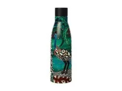 Melanie Hava Jugaig-Bana-Wabu Double Wall Insulated Bottle 500ML Cassowaries Home -KITCHENWARE SHOP jr0070 2