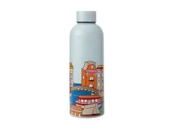 Megan McKean Cities Double Wall Insulated Bottle 500ML Amsterdam