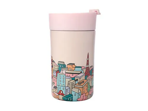 Megan McKean Cities Double Wall Insulated Cup 350ML Tokyo 3 Megan McKean Cities Double Wall Insulated Cup 350ML Tokyo