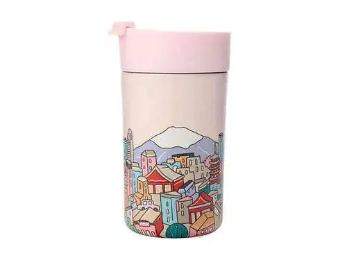 Megan McKean Cities Double Wall Insulated Cup 350ML Tokyo 5 Megan McKean Cities Double Wall Insulated Cup 350ML Tokyo - Image 3