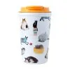 Marc Martin Feline Friends Double Wall Insulated Cup 350ML -KITCHENWARE SHOP jr0178
