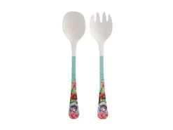 Balinese Garden Bamboo Salad Servers 23.5cm