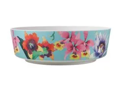 Balinese Garden Bamboo Bowl 25x8cm