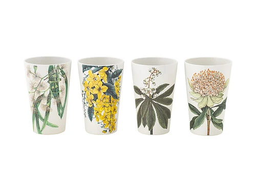 The Blck Pen Golden Summer Bamboo Tumbler 440ML Set Of 4 Assorted 5 The Blck Pen Golden Summer Bamboo Tumbler 440ML Set Of 4 Assorted - Image 3