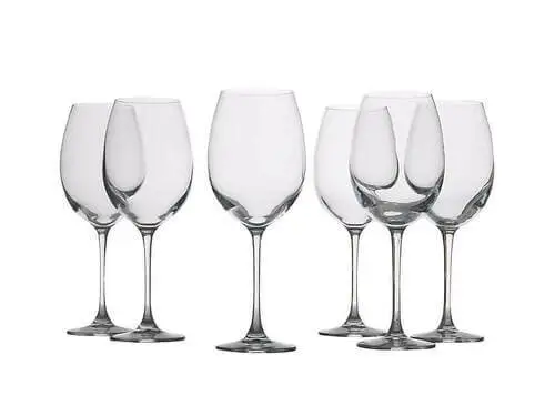 Mansion Red Wine Glasses 360ML Set 6 3 Mansion Red Wine Glasses 360ML Set 6